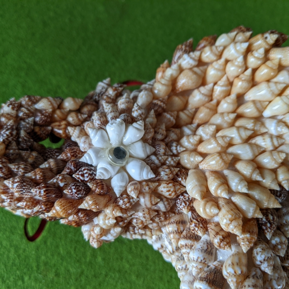 Unique Elephant Made Of Seashells - Picture 6 of 6